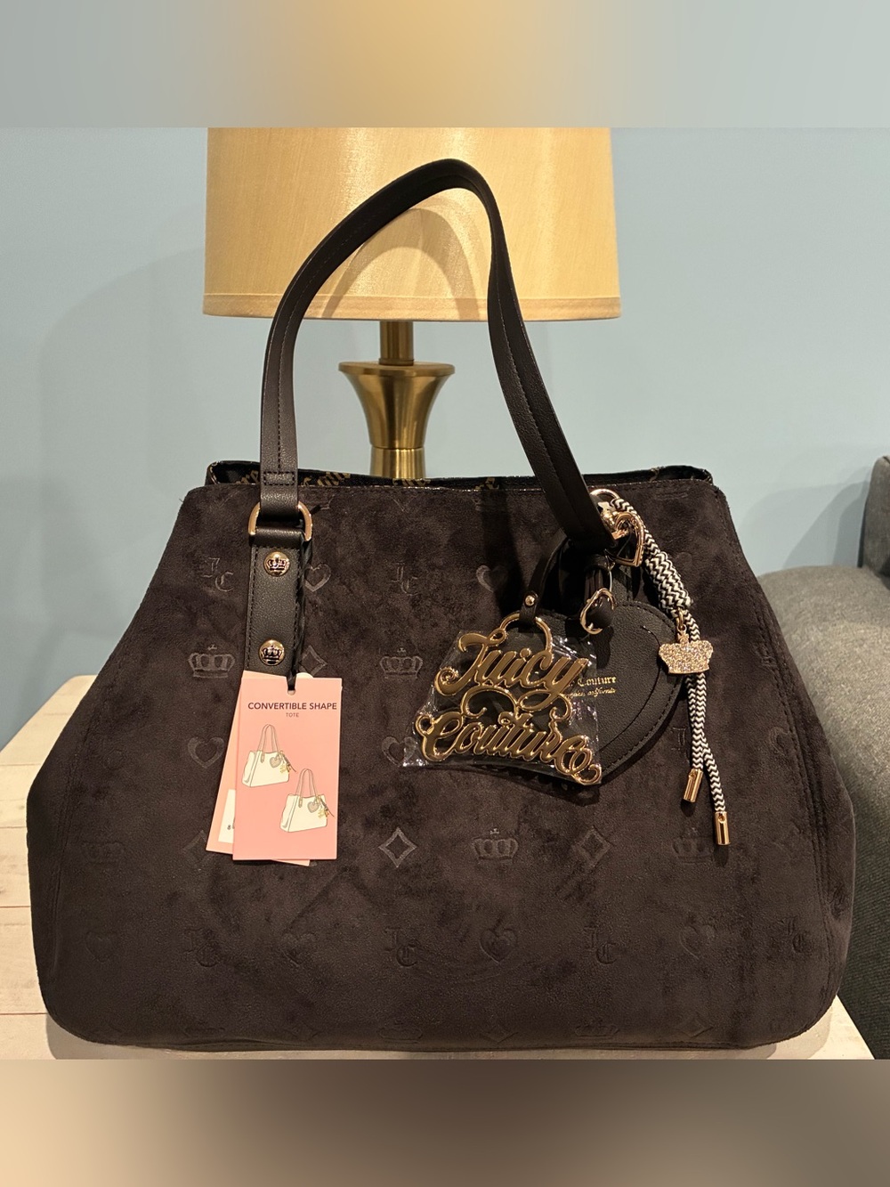 NWT Juicy Couture Top Players Tote